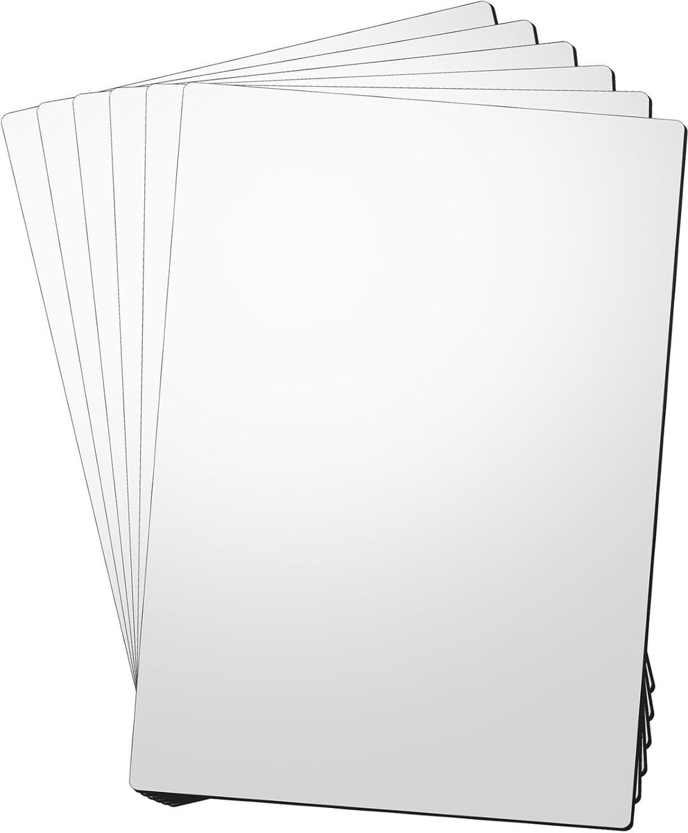 Set van 6 Magnetische Printbare Papieren voor Inkjet Printers - Matte Magnetische Film voor Foto's, DIY Creaties en Crafting, 21 x 30 cm
