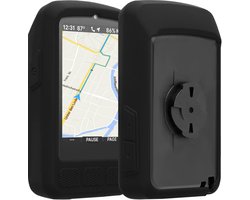 kwmobile fietscomputer gps hoes geschikt voor Wahoo Elemnt Roam V3 hoesje - Beschermhoes voor fietsnavigatie - Siliconen cover