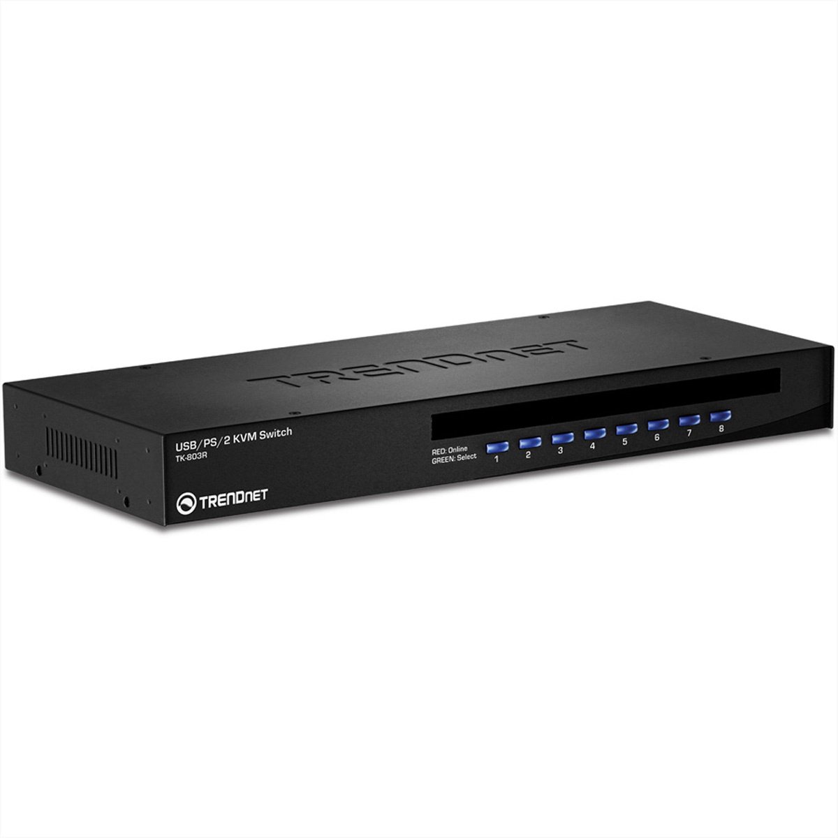 Trendnet 8-Poorts USB/PS/2 Rack Mount KVM Switch