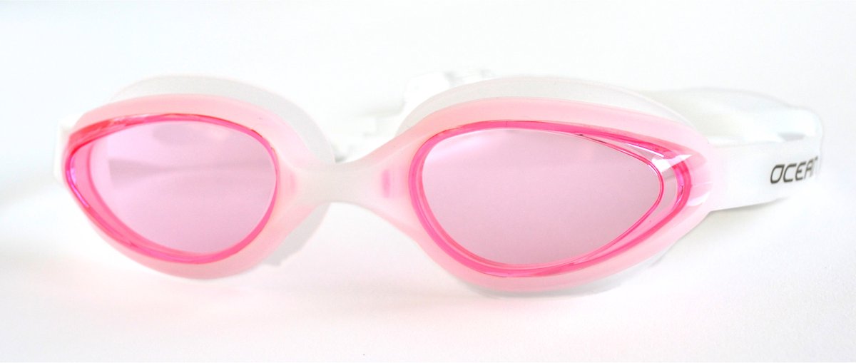 Ocean Duikbril Volwassenen 12+ - Wit/roze