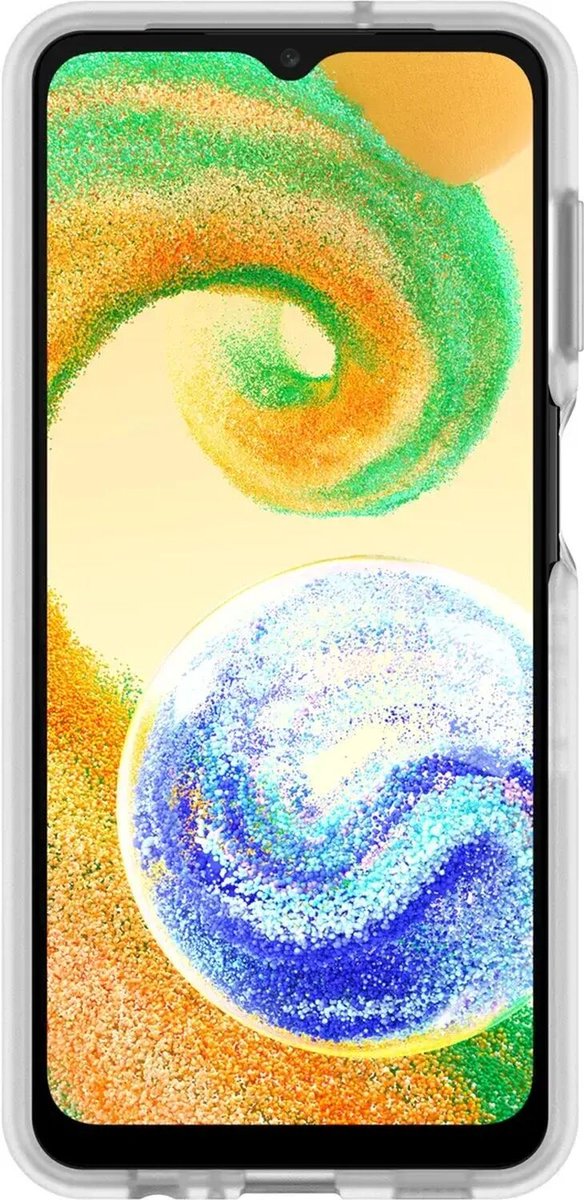 OtterBox React Set Geschikt voor Samsung Galaxy A04s | Hoesje Transparant + Screen Protector