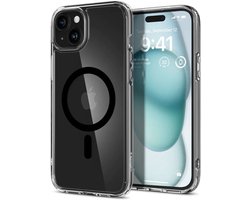 Spigen Ultra Hybrid MagSafe Apple iPhone 15 Hoesje Zwart