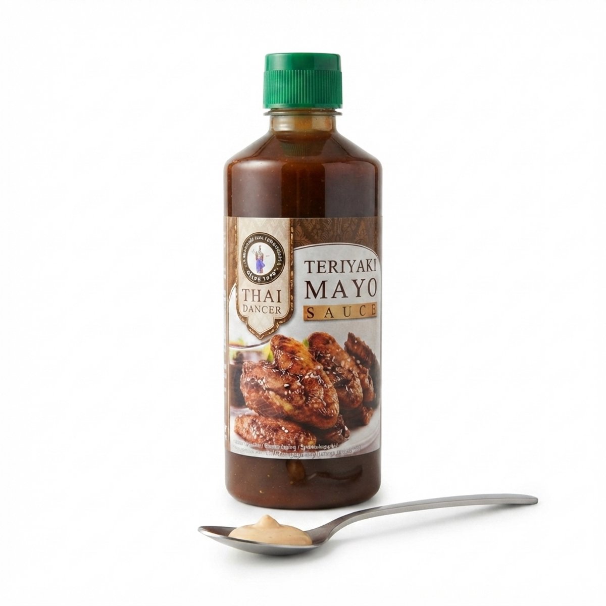 Thai Teriyaki Mayonaise | Aromatische Teriyaki Mayo Saus voor Sushi, Vlees & Vis | Japanse Stijl Dipsaus | 450ml Perfecte Smaakmaker voor Burgers, Wraps en BBQ | Aziatische Keuken