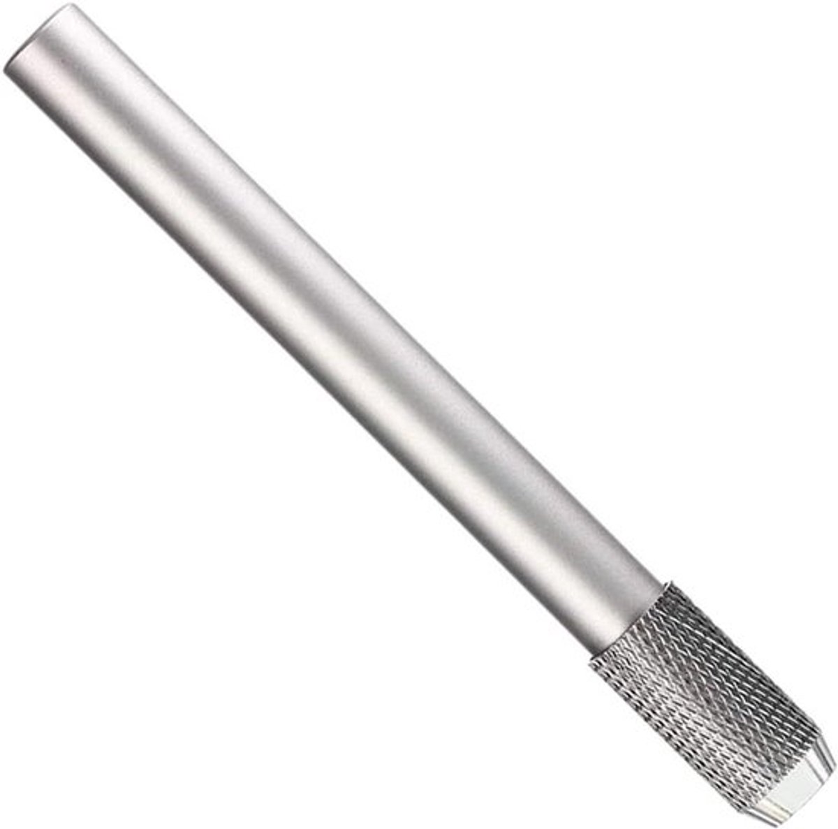 Potloodverlenger van aluminiumlegering - Verstelbaar en Duurzaam - Lichtgewicht - 1 Stuk Zilverkleurig
