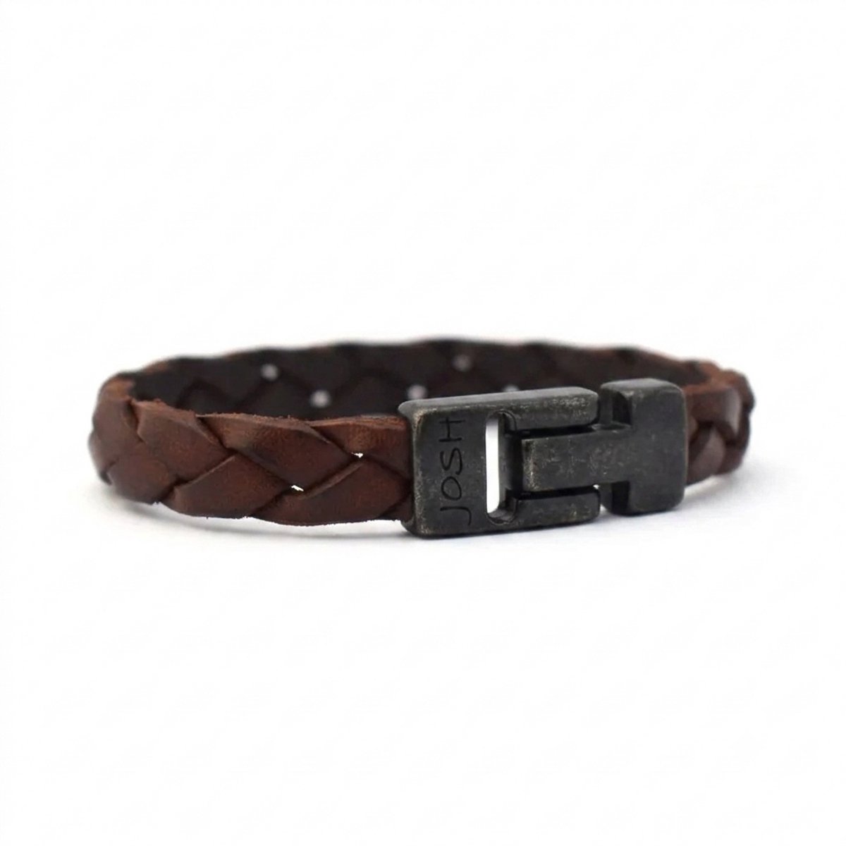 Josh armband 24764-BRA-VB Cognac L 22.5cm
