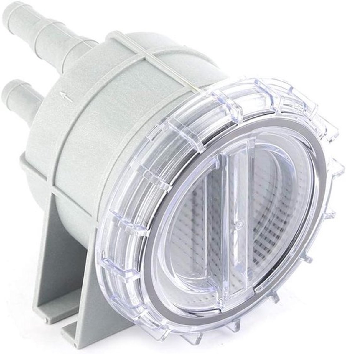 Ruw Water Zeef Boot Zeef Ship - Onderdelen Schonere Koeling - Roestvrijstalen 4.3 Inch Inlaatzeef Filter - Motor Beschermen Voor 12 tot 58 en 34 Inch Slang.