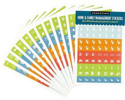 Home & Family Management Planner Stickers (Over 900 Stickers to Keep Track of Your Household)