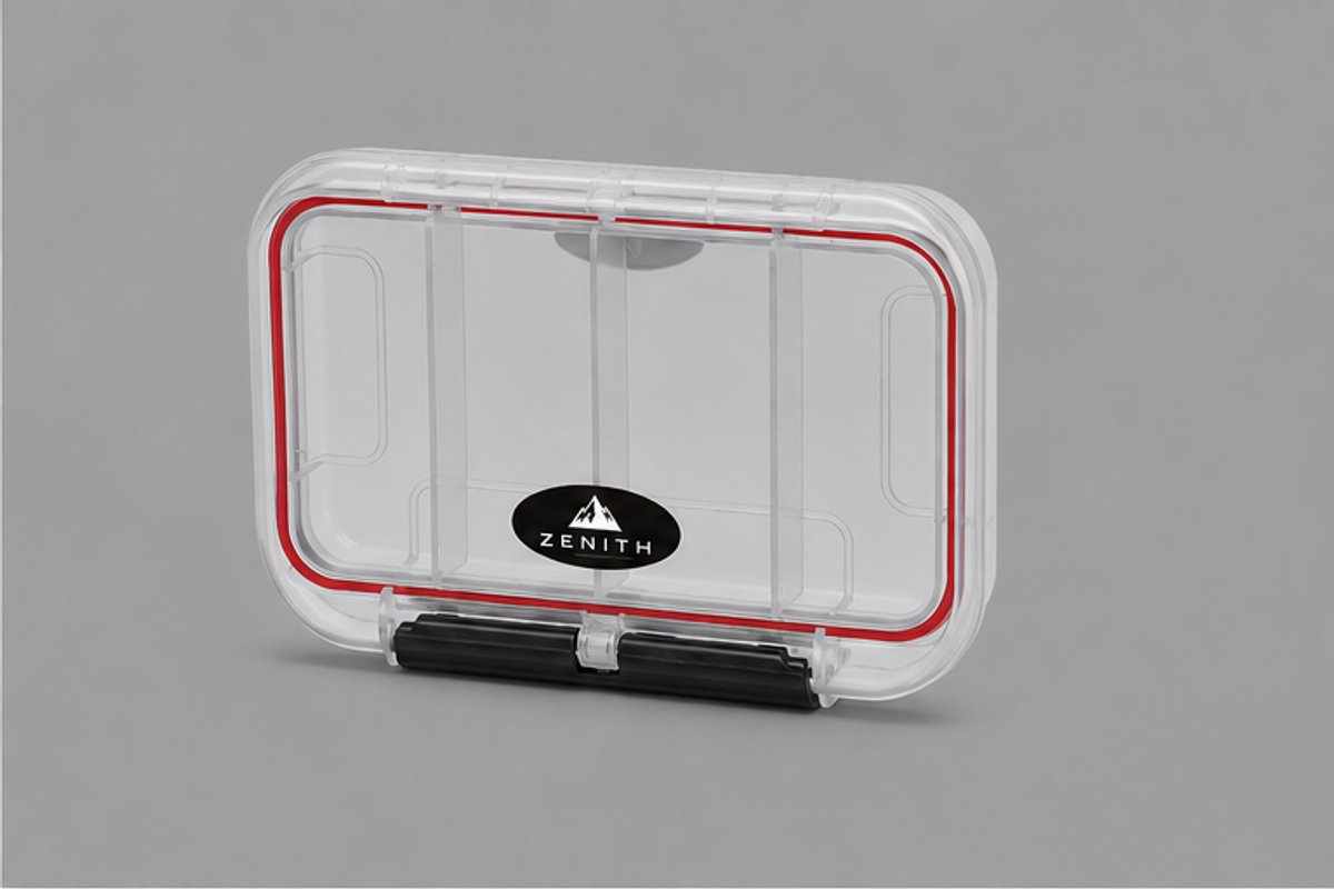 ZENITH Cases ZC1010C4T - Hardcase met vakverdeling - Transparant
