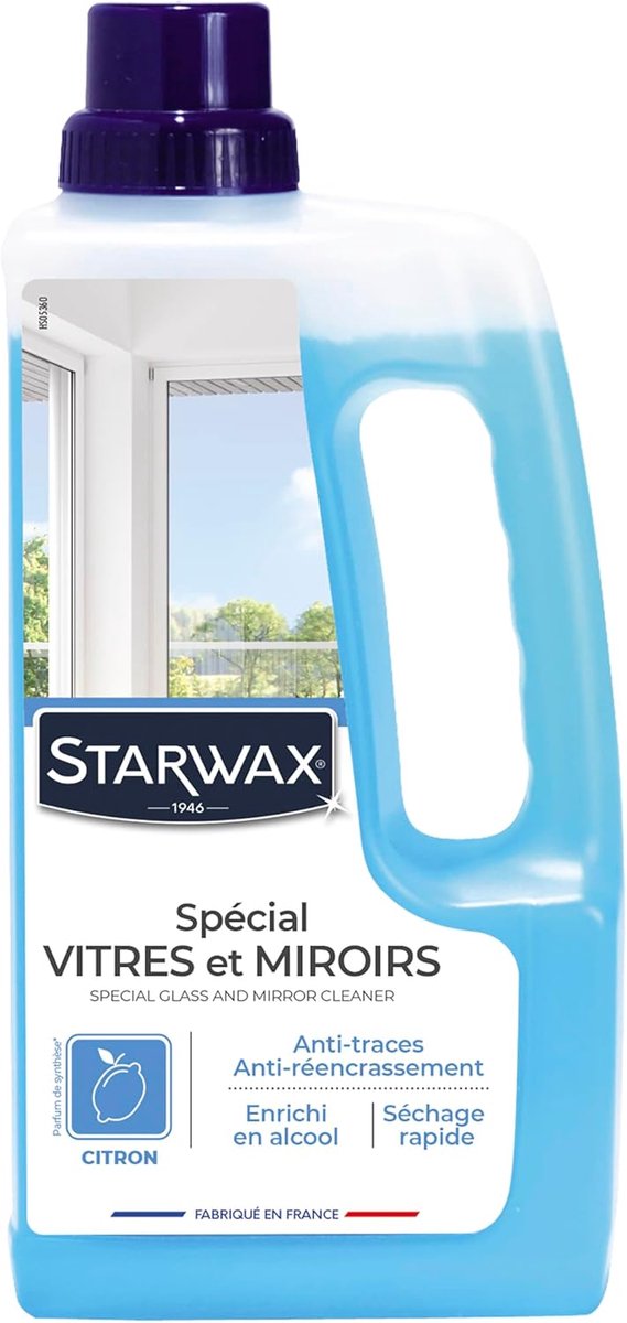 STARWAX - Speciale Glas- en Spiegelreiniger - 1L
