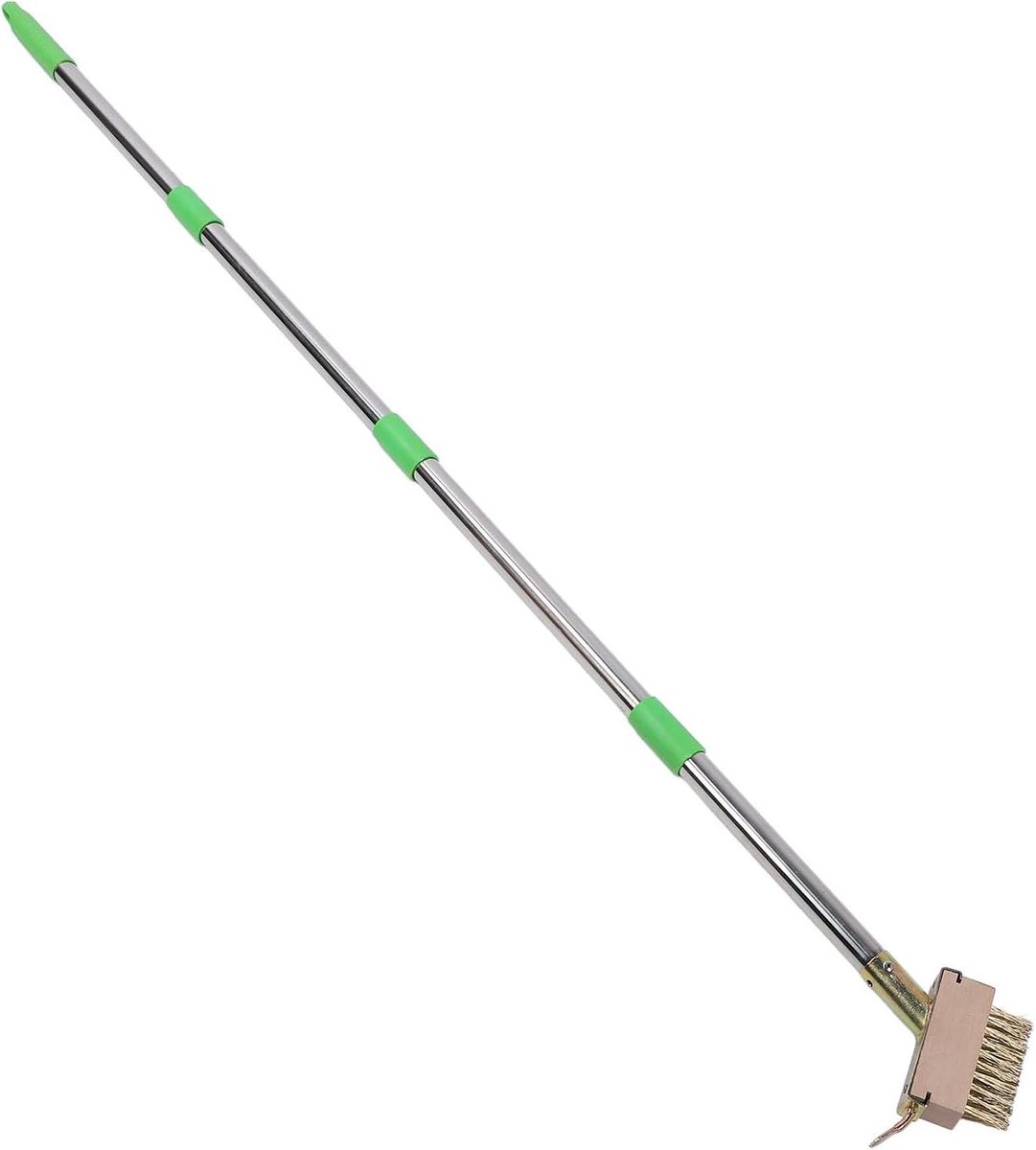 Voegenwieder - Onkruidsteker - Terras Reinigen - Dubbele functie - 148 cm - Grijs