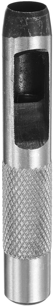 Gatstans voor ronde gaten van leer, 11 mm gatenpons voor holle gaten van koolstofstaal, gereedschap voor het ponsen van ronde gaten voor riem/lederhandwerk