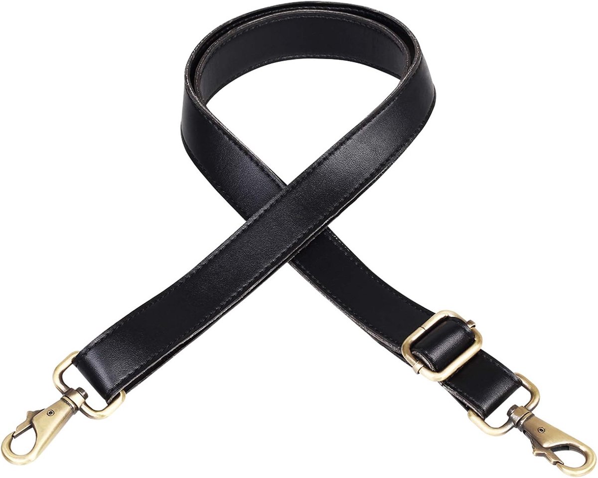 Universele Lederen Schouderriem Met Zilveren Metalen Draaibare Haken Verstelbare Schoudertas Accessoires Riemen Voor Lederen Crossbody Tas Aktetas Messenger Bag Satchel DIY Portemonnee Maken