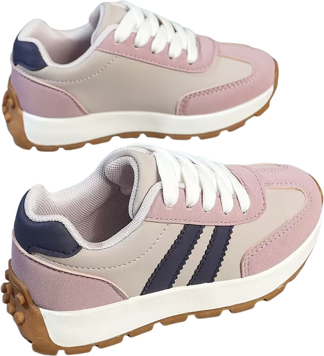 Currero Schoenen Meisjes Sneakers Comfortabel Wandelschoenen Casual Kinder Schoenen 36 Paars