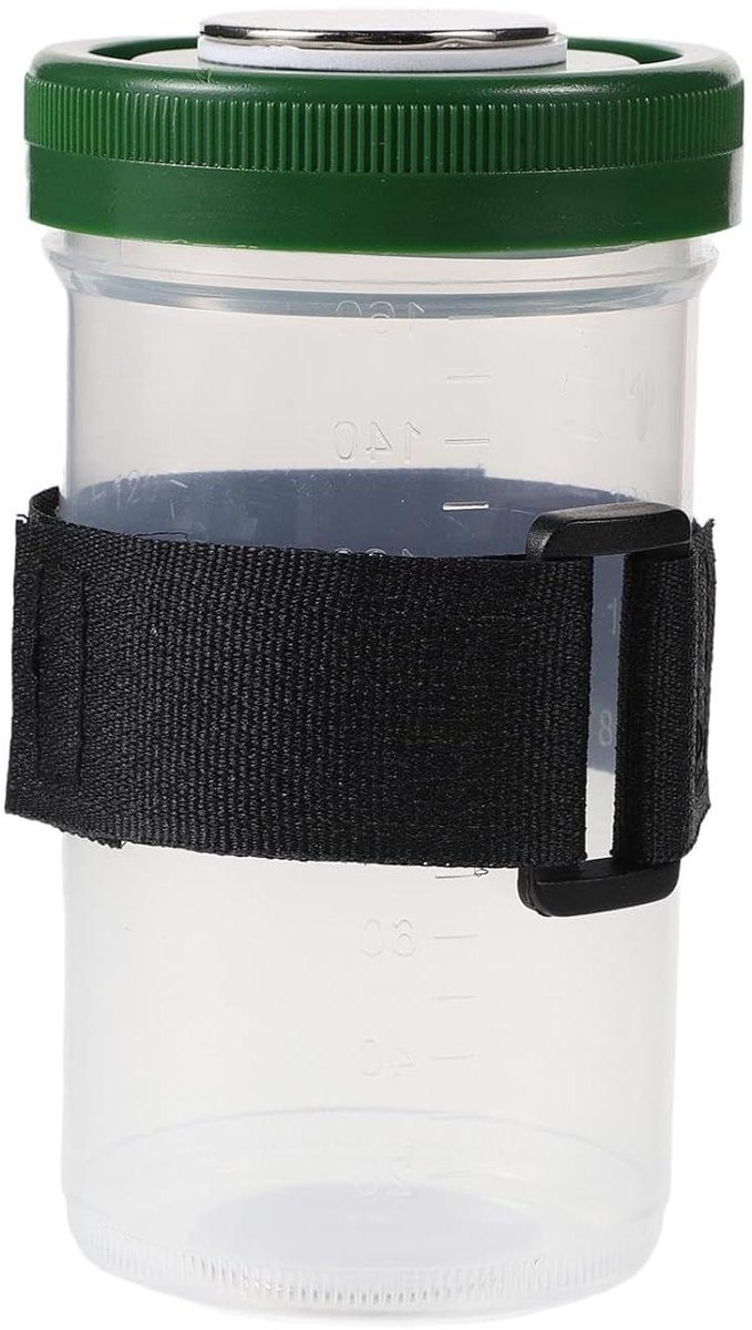 Riet Bevochtiger - Houtblaas Accessoire - Rieten Onderhouden - Luchtdicht Deksel - 10 x 5.8 cm - Transparant