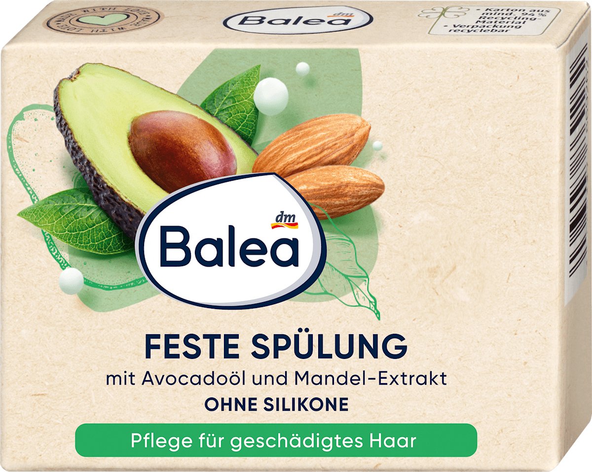 Balea Vaste Conditioner Avocado & Amandel – 60 g