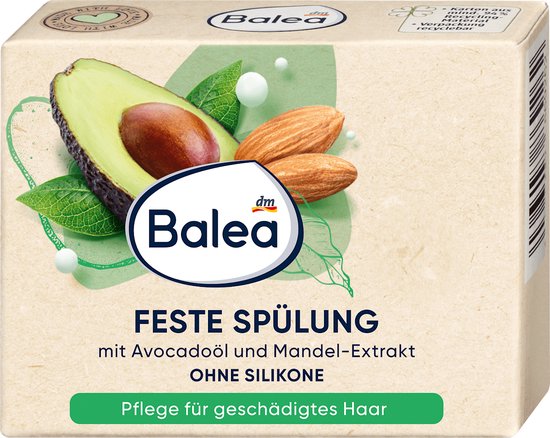 Balea Vaste Conditioner Avocado & Amandel – 60 g