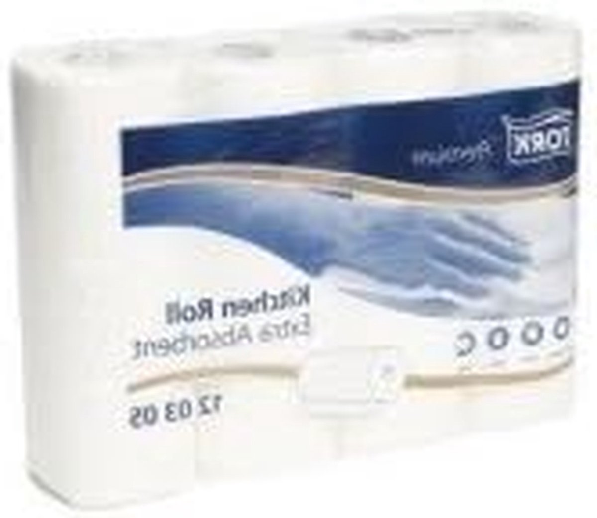 Keukenrol 3-laags - Papierrol huishouden - Vlekken opnemen - Hoog absorberend - 4 rollen - Wit