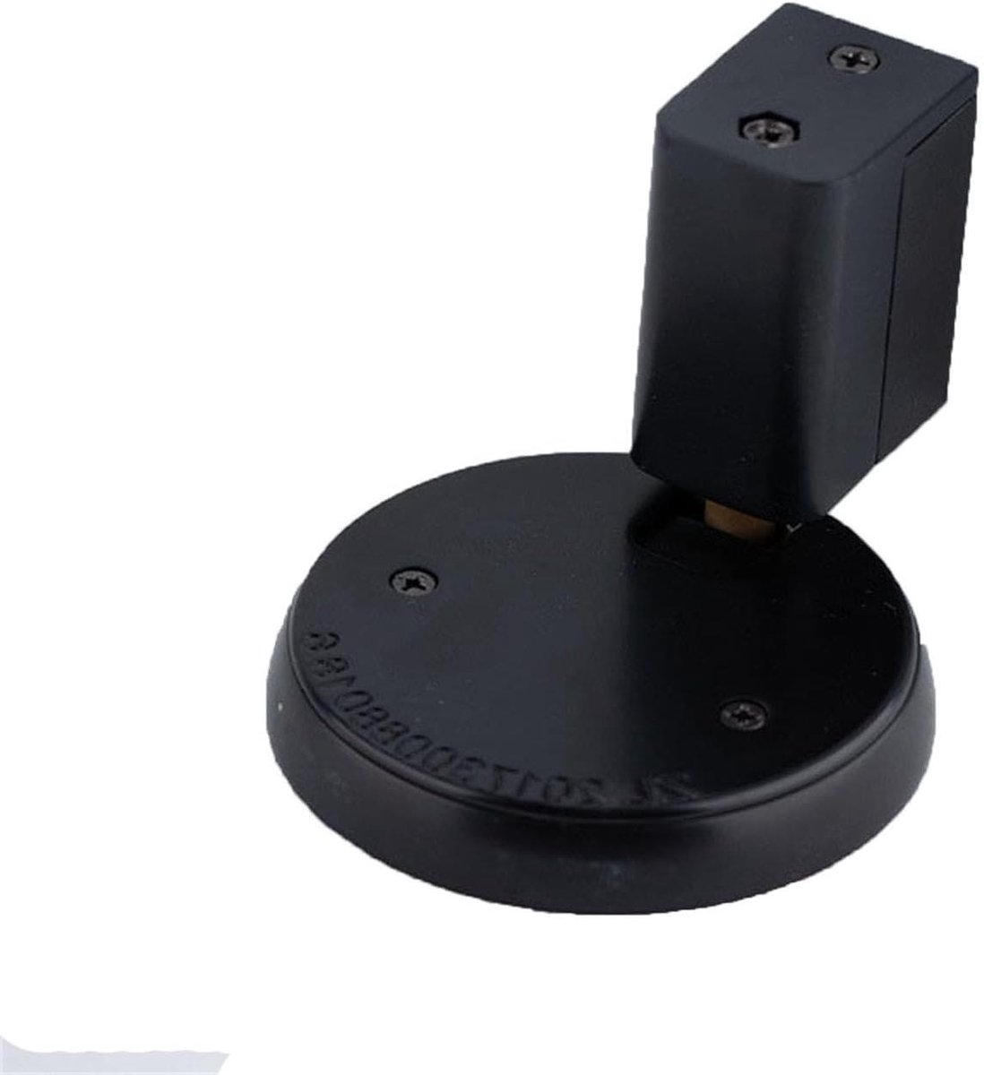 Deurstopper - Deurvanger Deurhouder - Deuren Openhouden - Mechanisch Push-Lock - 15x15x15 cm - Zwart