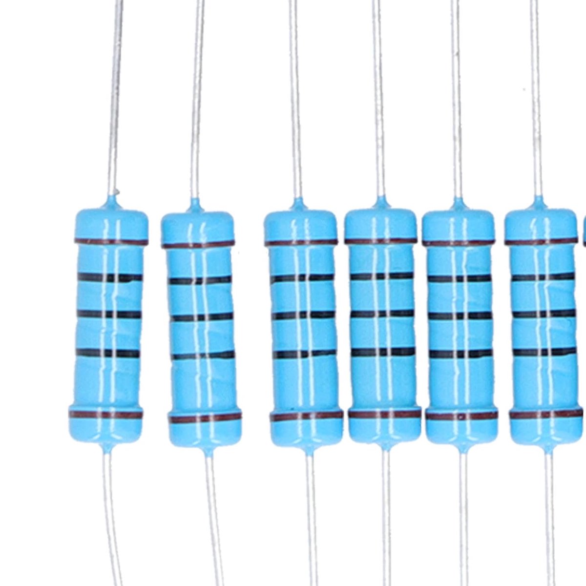 weerstand, weerstanden 100 ohm metaalfilm 2 W tolerantie 1% voor elektronische accessoires, afzonderlijke weerstanden