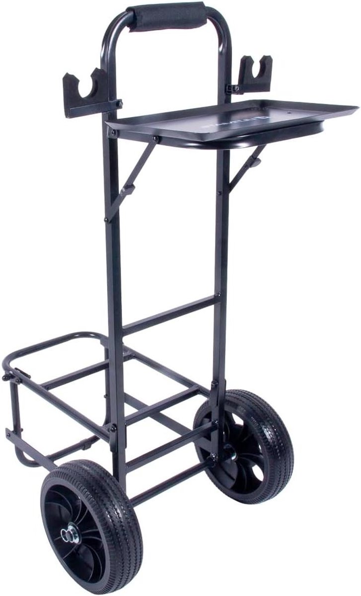 Strandkar - Viskar - Materiaal Vervoeren - Inklapbare Aastafel - 47x31x111cm - Meerkleurig