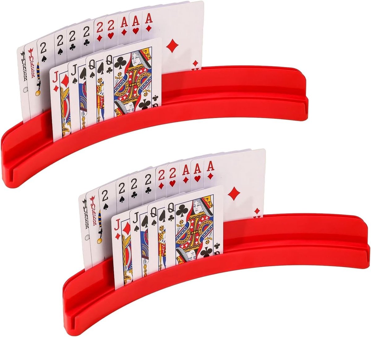 Speelkaartenhouder met Magnetische Bevestiging - Handen Vrij voor Volwassenen en Senioren, Ideaal voor Spellen en Kaartspellen