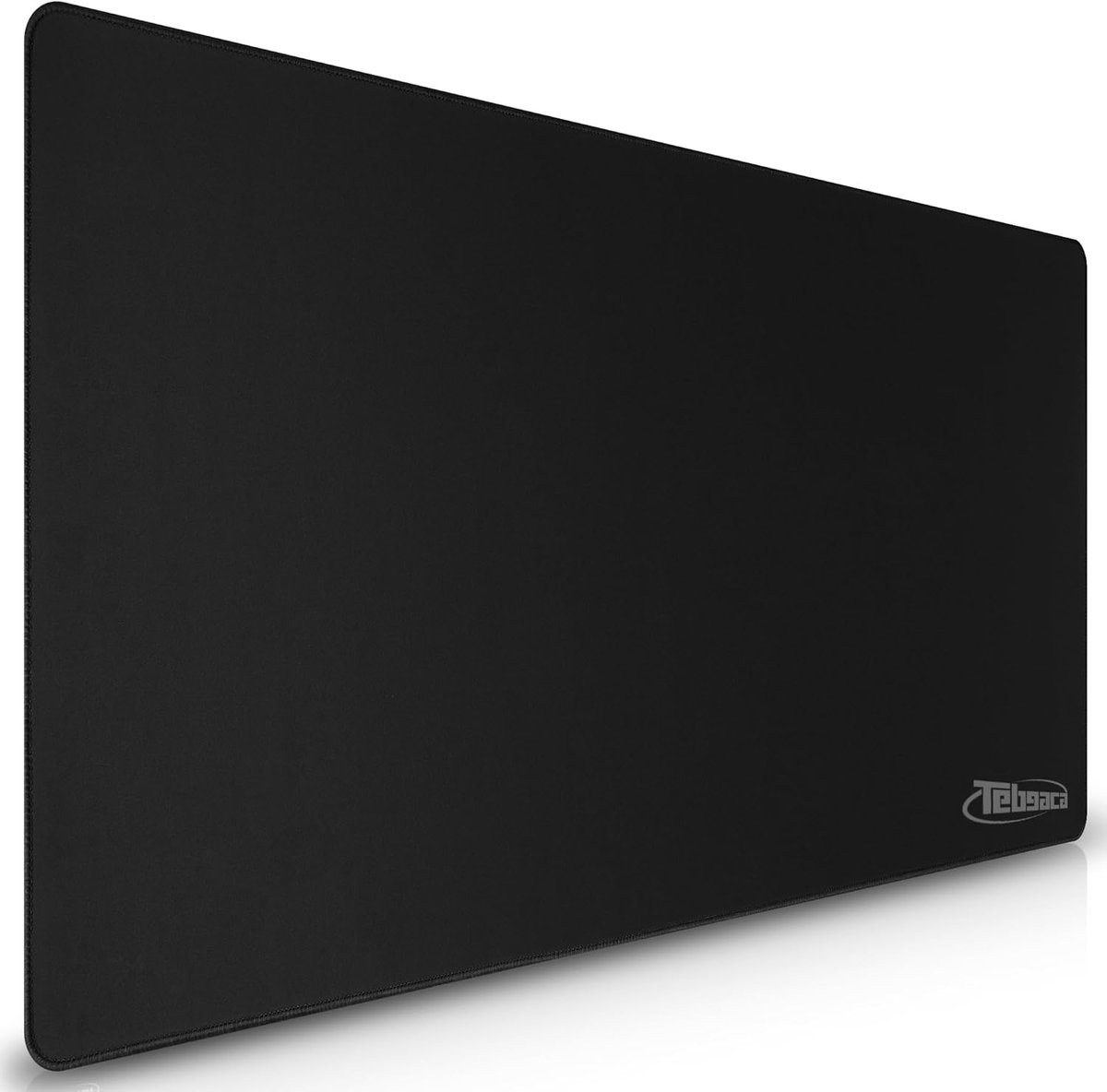 SnelShoppen - Gaming Muismat XXL 900 x 400 mm - Groot Formaat Antislip Waterdicht Bureauonderlegger voor Gaming en Kantoor - Zwart