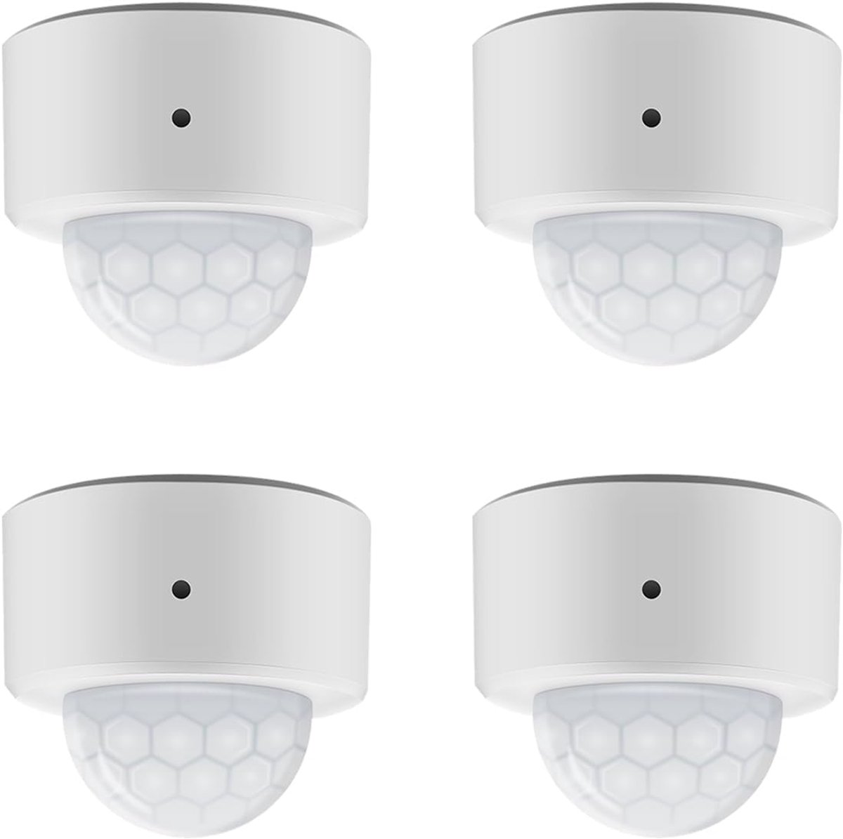 SnelShoppen - Zigbee PIR Bewegingssensor, Hoge Gevoeligheid, Real-Time Detectie, 120° Detectiehoek, 5-8 Meter Bereik, Slimme Thuis Automatisering, Com