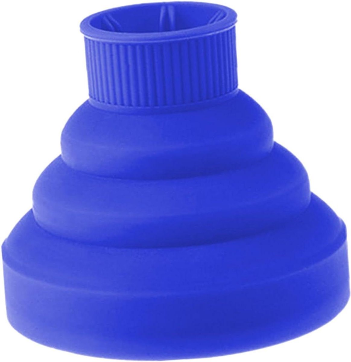 Föhn Diffuser - Haardroger Accessoire - Krullen Stylen - Gelijkmatige Warmteverdeling - 13.8 cm - Blauw