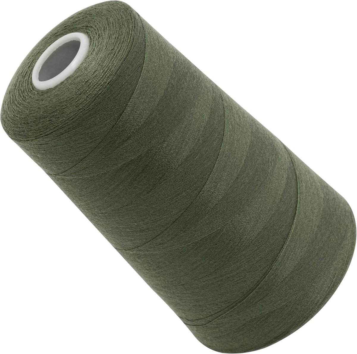 - C72789 - Naaigarenhaspel 120 (40/2) 4000 m - van polyester - confectie, kleinwaren, garen, koord, snoer, naaien, kleding, draad - kleur groen-olijf-licht