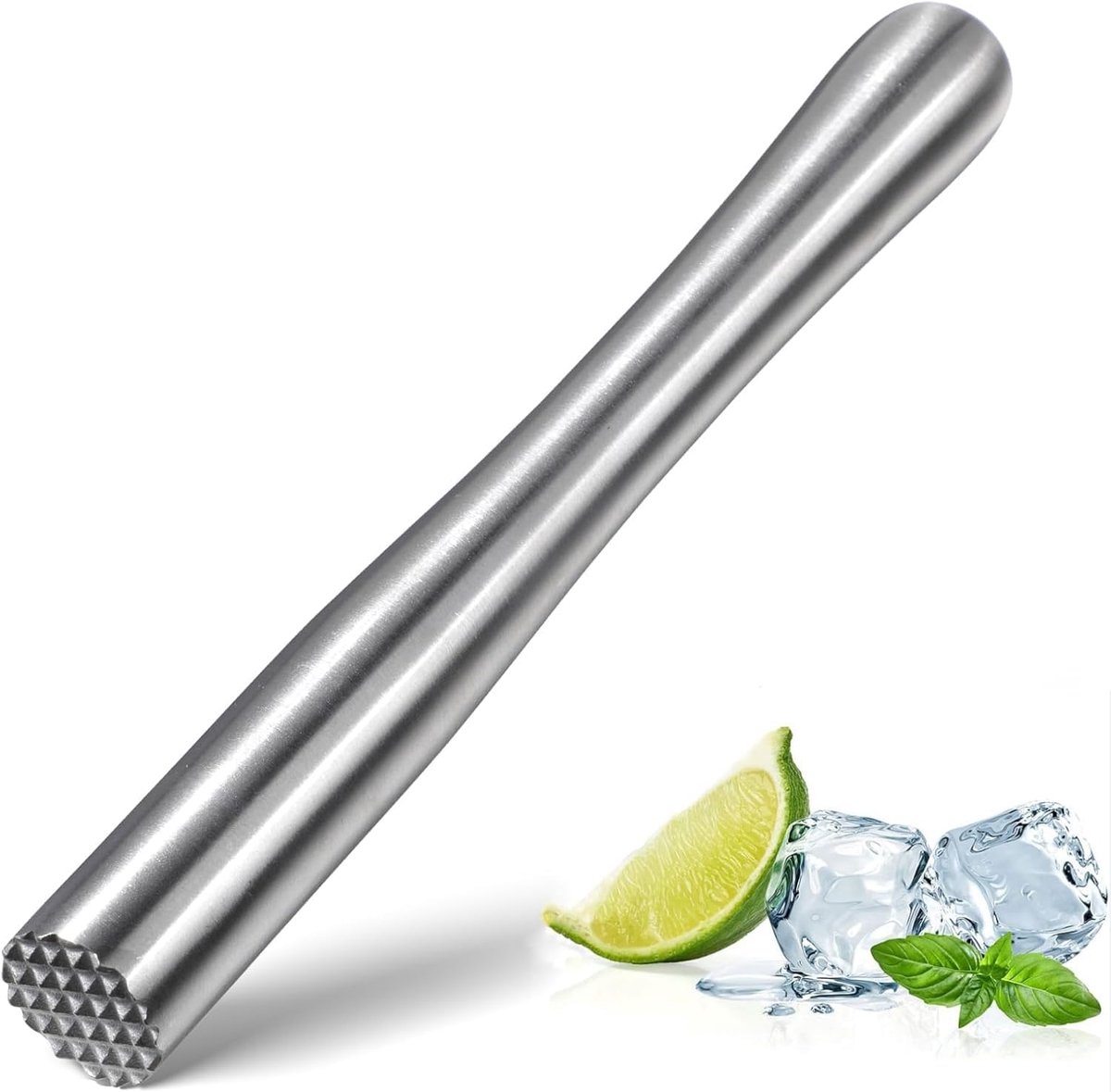 22,5 cm, crushed ice hamer, cocktail, muddler voor mojito's en andere vruchtendranken, cocktailaccessoires