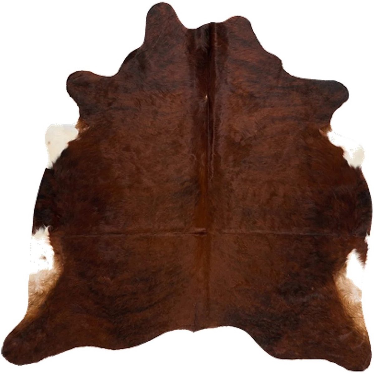 Koeienhuid Vloerkleed - Effen-solid - 191 x 191 cm - Koeienkleed / Koeienvel / Dierenvel / Dierenhuid / Koehuid Tapijt