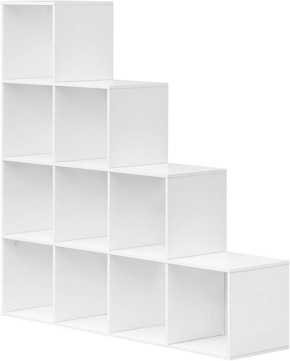 SureDeal® - Boekenplank - Vakken - Kubus plank - Staande plank - 120x30x120 cm - Wit