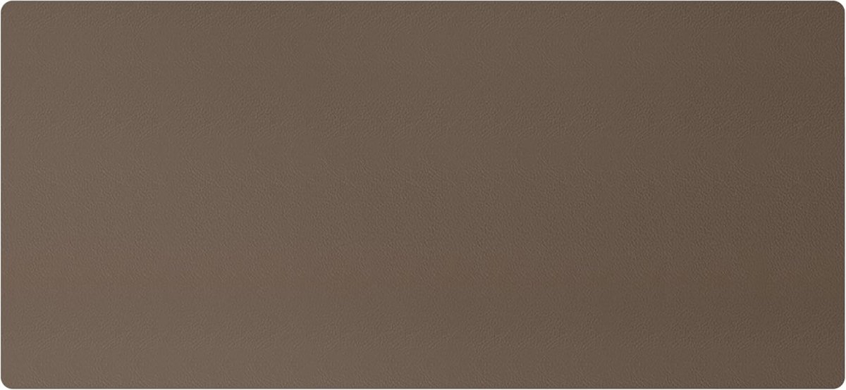 lederen bureaulegger, muismat,Antislip PU-lederen bureau-vloeipapier, laptop bureaublad, waterdicht bureau-schrijfblok voor kantoor en thuiswerk (60x35cm,Koffie)
