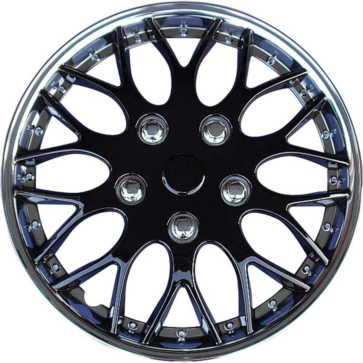 Wieldoppenset Missouri 15-inch chroom/zwart