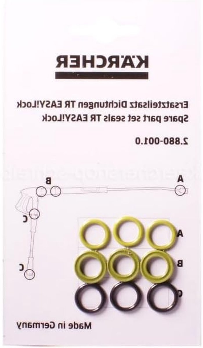 Vervangende Afdichtingskit - Reparatieset Stoomreiniger - Huishoudelijk Onderhoud - Specifieke Pasvorm - Set van 2 - Transparant