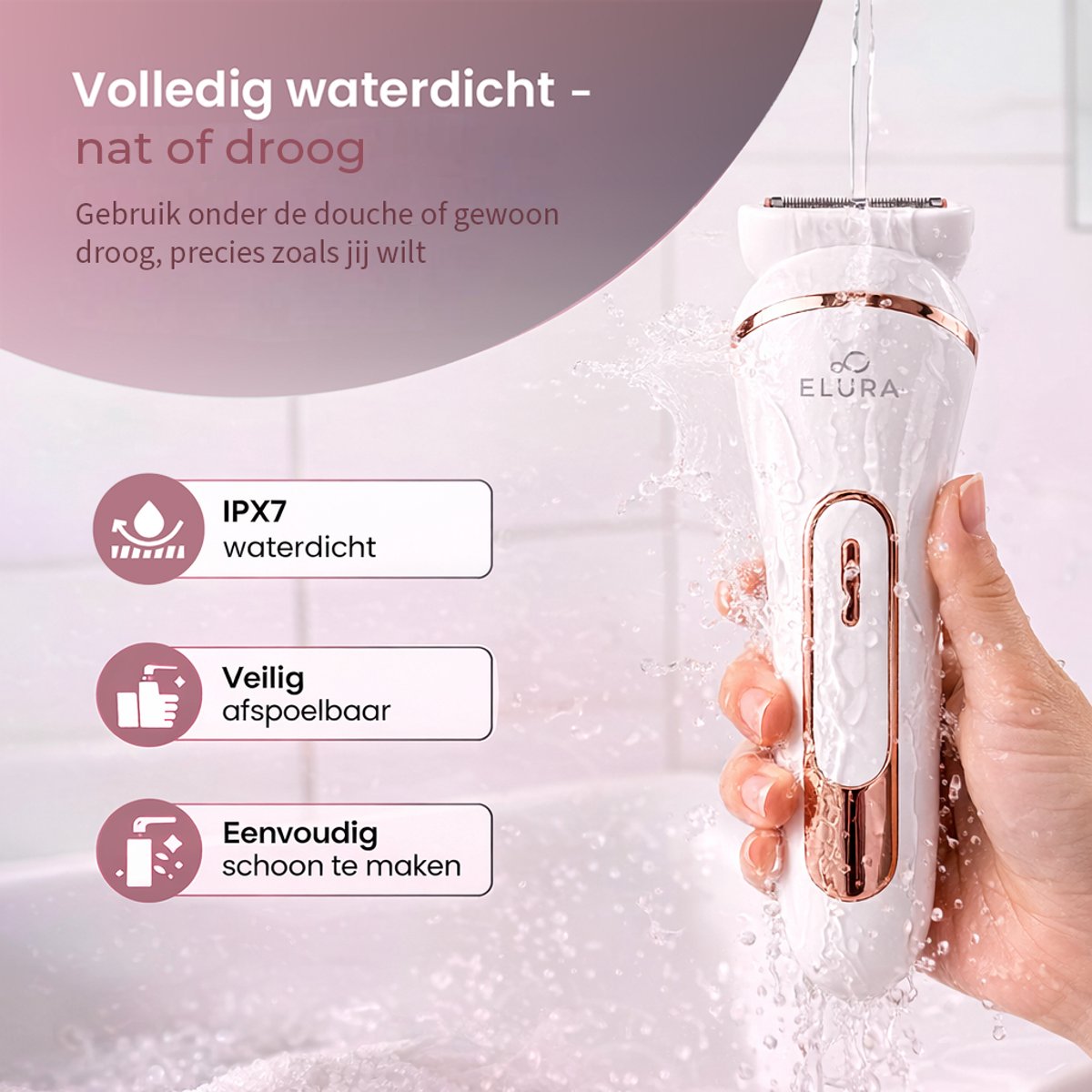 Elura Ladyshave voor Vrouwen 4-in-1 Premium thumbnail 5