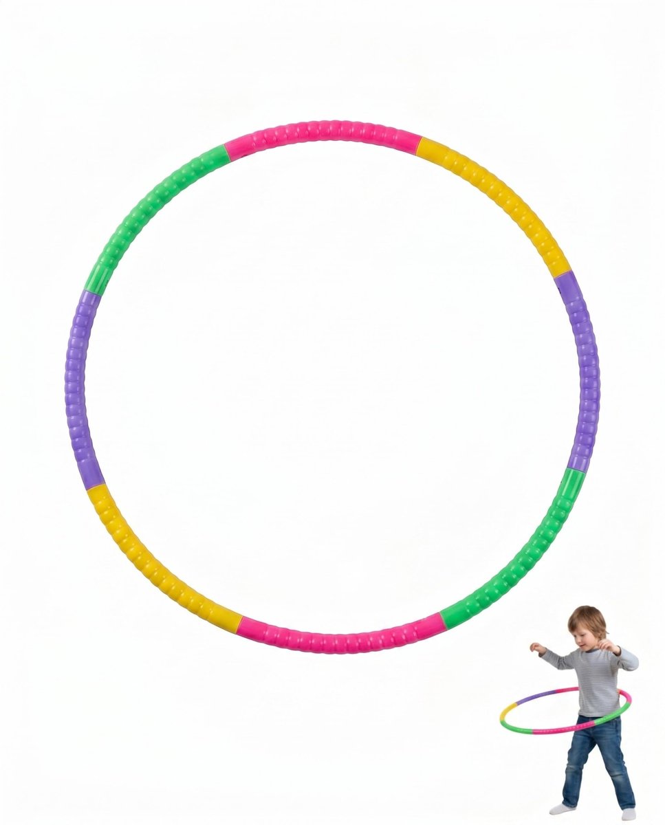 1 stuk, afneembaar en demonteerbaar voor effectieve buiktraining, gewichtsverlies en fitness. Ideaal voor volwassenen en kinderen, ruimtebesparend en draagbaar.