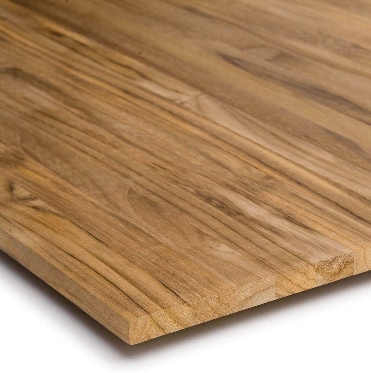 Houten Plaat - Werkblad Plaat - Meubel Bouwen - Massief Hout - 60 x 80 cm - Natuurlijk Hout