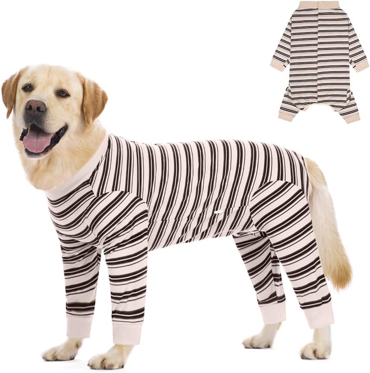 Herstelpak voor Honden Na de Operatie, Body Na Operatie voor Vrouwelijke en Mannelijke Honden, Lange Mouwen Hondenbody Na op Wondbeschermingspak voor Kleine, Middelgrote en Grote Honden