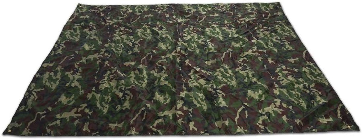Camping Tarp, Waterdichte Camping Shelter Camouflage Lichtgewicht Draagbare Tarp Tent voor Regenwerende Mat Outdoor Picknick Camping (Maat: 3 x 2,9 M)