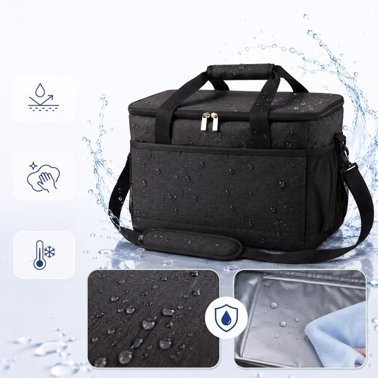 Koeltas - 30 l - zwart — afbeelding 4