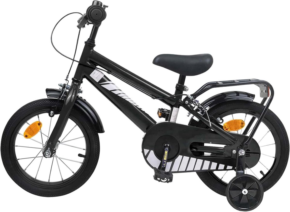 Kinderfiets sfiets sfiets Buiten Spelen Klassiek Ontwerp 16 Inch Zwart