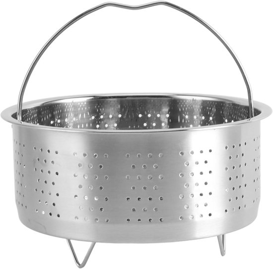 Dailygoods- Stoommand RVS - Stoommandje - Stoomrek - Inzetstuk - Voor groenten/fruit - Veilig en praktisch ontwerp - Stoominzetstuk van Dailygoods — afbeelding 4