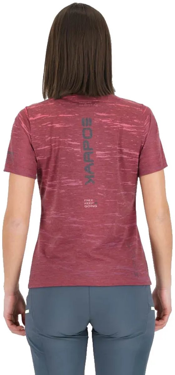 Karpos Tremalzo T-shirt Met Korte Mouwen Vrouw Rood