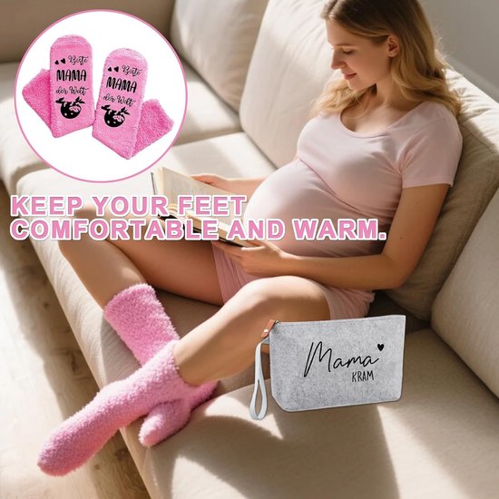 Mama Kram Set - Cadeauset Moeder - Verzorging en Comfort - Stijlvol en Praktisch — afbeelding 4