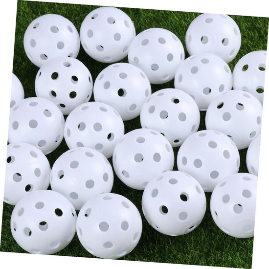 Golf Oefenballen - Golfballen Plastic - Golf Training - Beperkte Vlucht - 41mm - Wit van GOLF — afbeelding 2