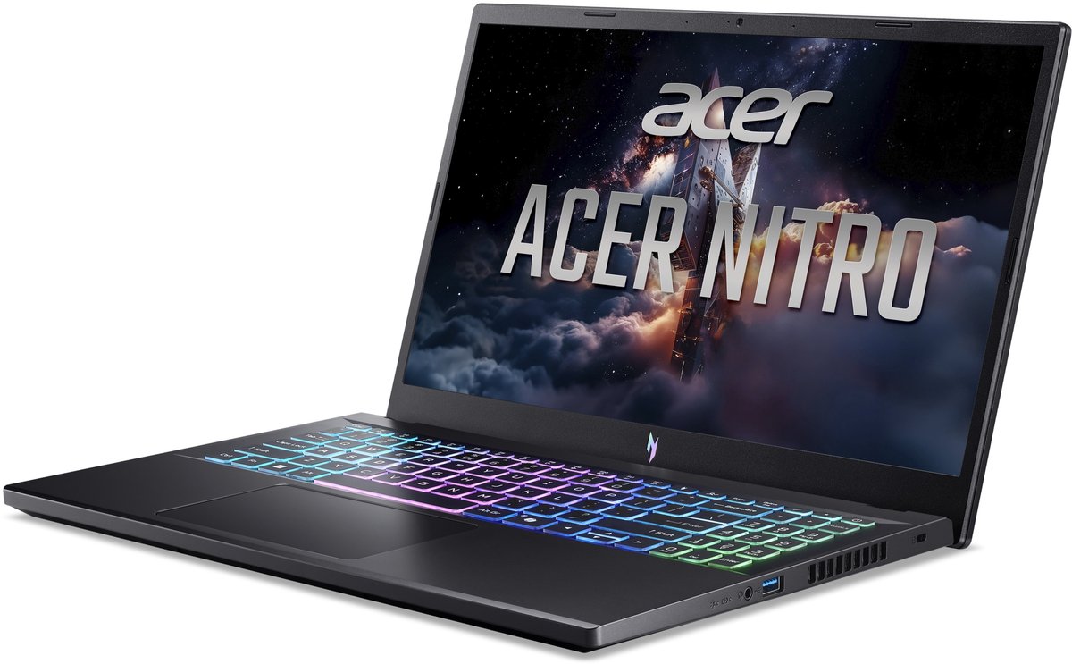 Acer Nitro V 15 ANV15-A31-R7V4 - Gaming Laptop - 15 inch 165Hz - AMD Ryzen 7 - 16GB - 512GB SSD - RTX 5060 - inclusief Nitro Controller + 3mnd PC GamePass thumbnail 5
