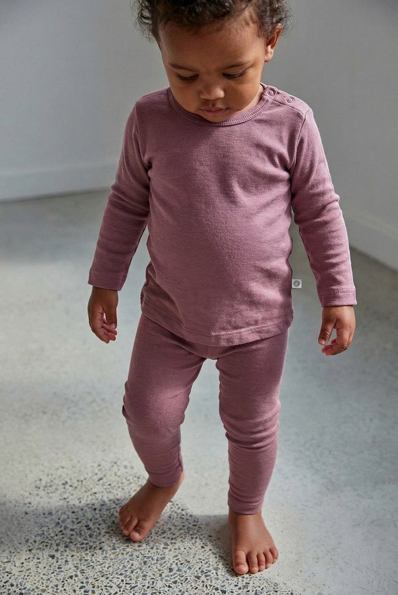 Wollen baby- kindertrui - Merinowol - Grape Shake 110