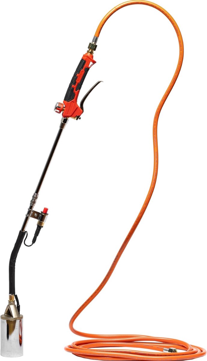 ApexArte® Onkruidbrander - Brander voor Onkruid - Onkruidverdelger - Oranje