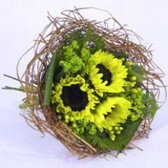 Salim Boekethouder Wit Ca. 30cm DIY Bruidsboeket Bloemschikken Droogbloemen